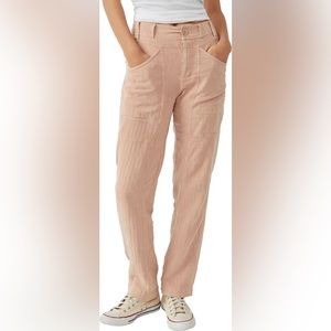 New with tags! Free People Big Hit Slouch Linen Blend Pants - size medium